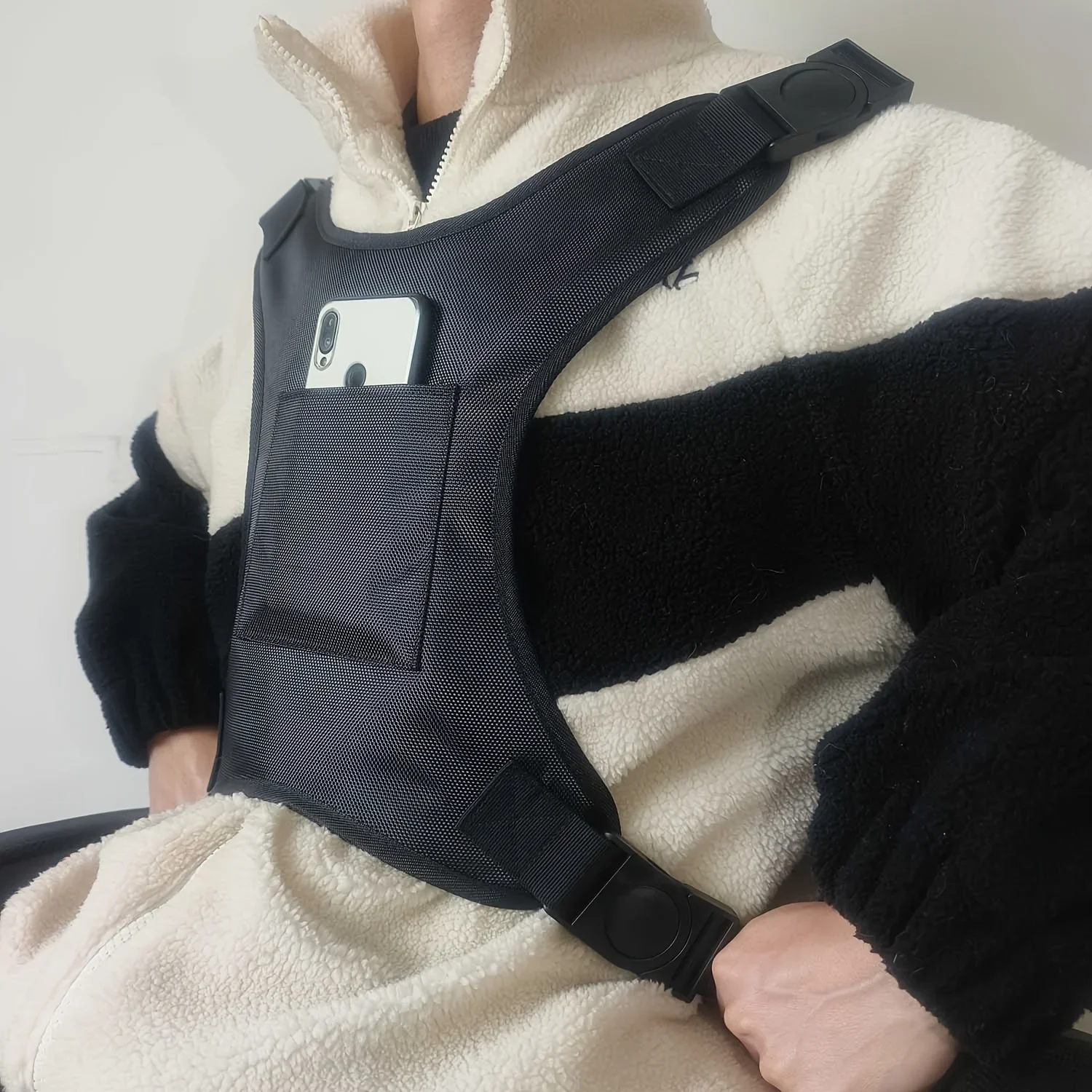 Adjustable Chest Harness Wheelchair Anti Fall Restraint Vest Backrest Wheelchair Waist Belt Patient Support Protective Strap