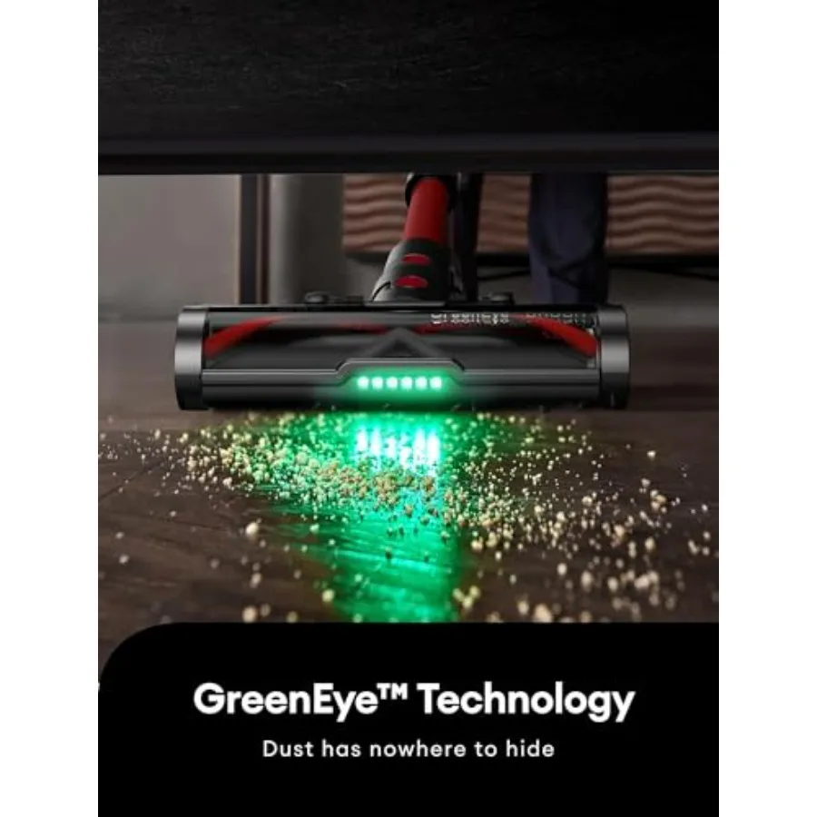 مكنسة كهربائية لاسلكية 550 وات/50 كيلو باسكال 60 دقيقة وقت التشغيل 180 عصا قابلة للانحناء مضادة للتشابك عصا مكنسة كهربائية لاسلكية مع قاعدة شحن H #5