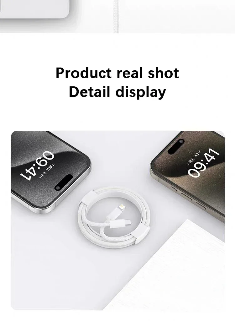 For Apple Original PD 35W Type C Quick Charger For iPhone 17 16 15 14 13 12 11 Pro Max Samsung Xiaomi Fast Charging Charge Cable