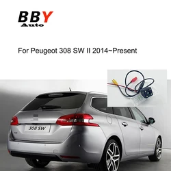 Car Rear View camera For Peugeot 308 SW II 2014 2015 2016 2017 2018 2019 CCD backup camera /housing kits for peugeot 308