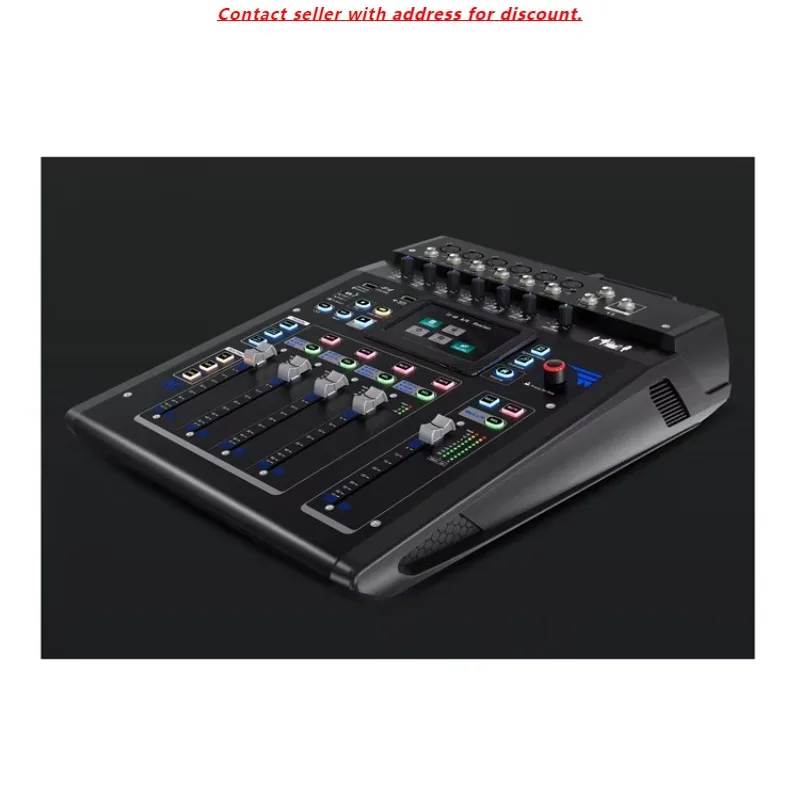 

Professional MF-10 10-Channel High-Speed Electric Fader 24-Bit DSP Effect Audio App Control Digital Sound Live Mixer Console