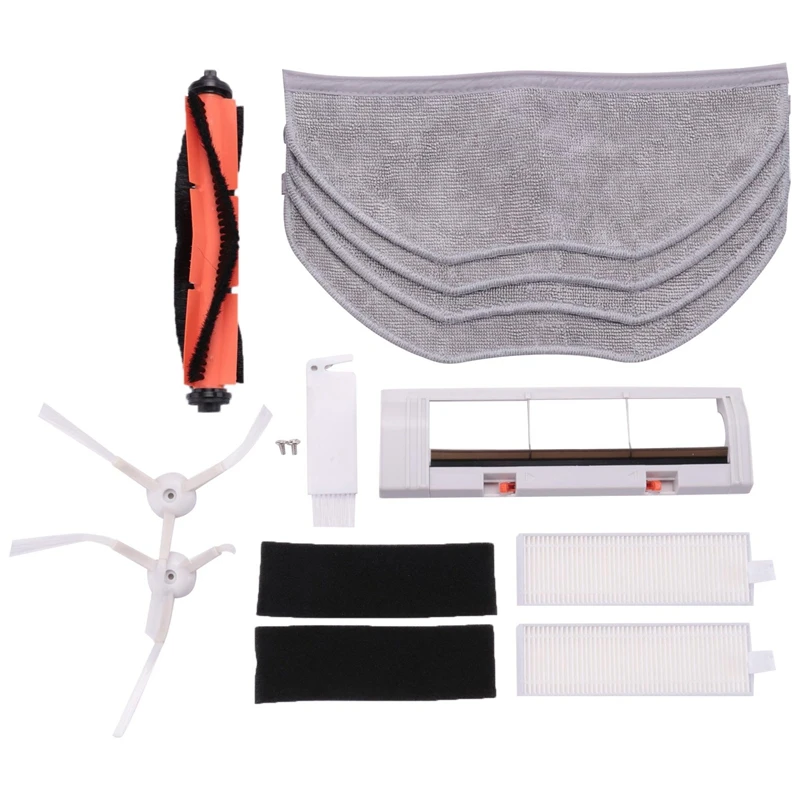 สําหรับ Mi Robot Vacuum Mop Essential Parts สําหรับ Xiaomi Mijia G1 MJSTG1 เครื่องดูดฝุ่นหุ่นยนต์หลักแปรงด้านข้าง Mop