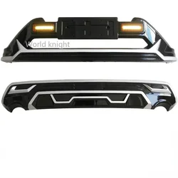 Plastic Front and Rear Bumper Protection Bodykit Fit for Toyota RAV4 XLE 2020-2022 Car Accessories