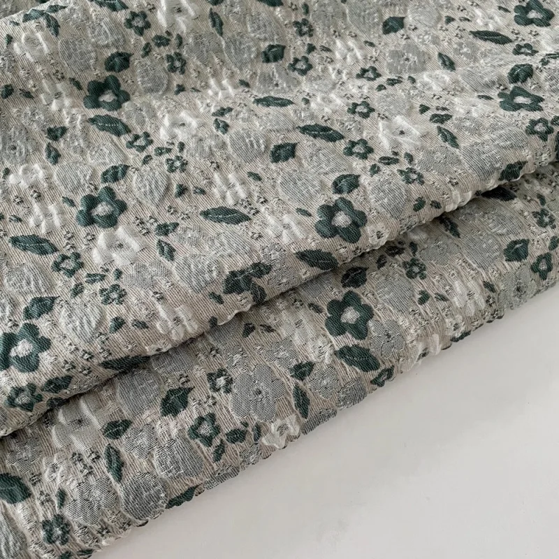 

Green Polyester Fabric For Handmade DIY Shirt Top Dress Children's Clothing Curtains Tablecloths