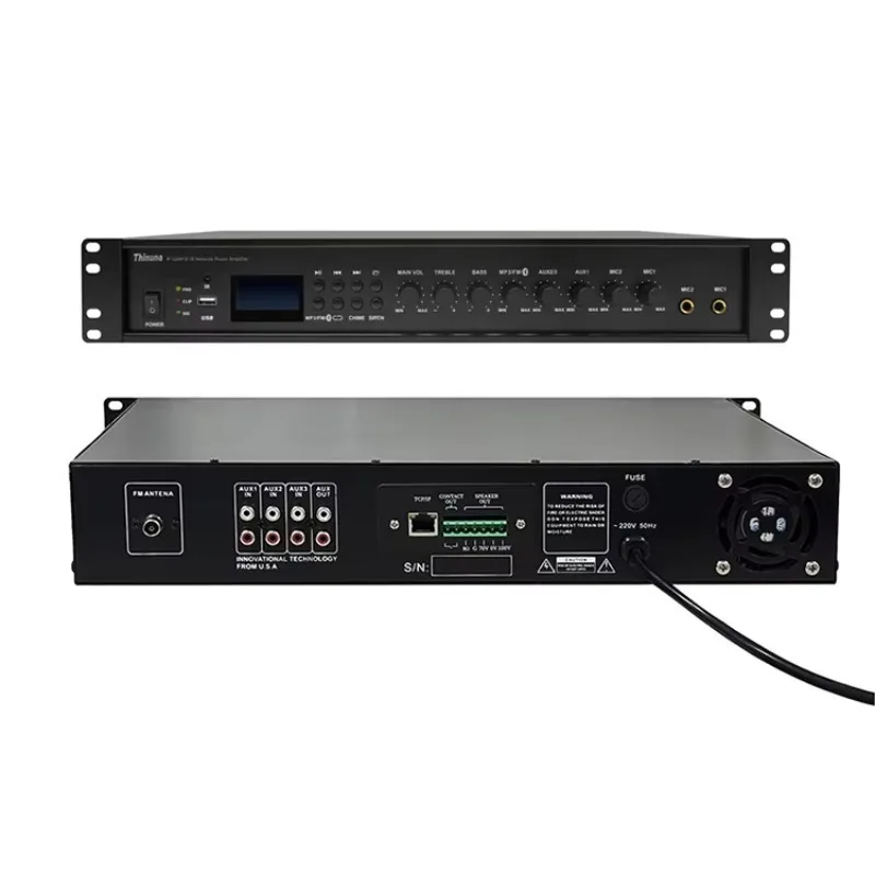 

IP-240AP III TA PA Audio Amplifier IP-based Network Amplification System Background Music System 240W SIP Amplifier