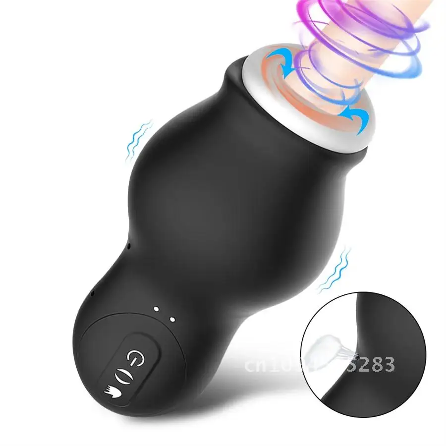 Automatic Male Masturbator Vibration For Men Blowjob Vacuum Sucking Masturbation Cup Realistic Vaginal Pussy Oral Sex Toys