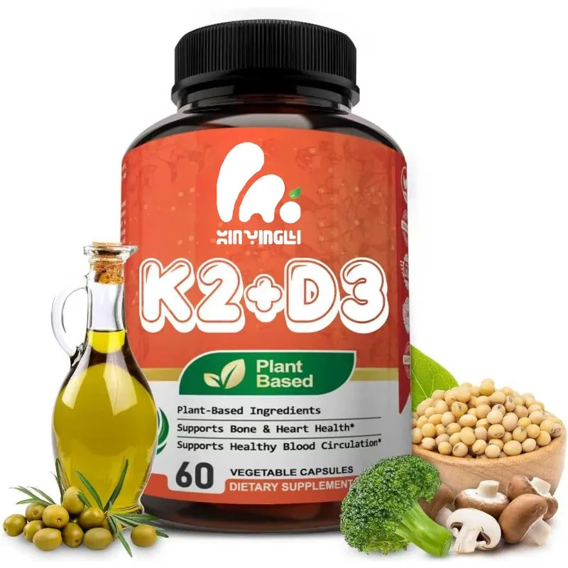 

Vitamin D3 (5000iu/125mcg) K2 (such as Mk7) contains BioPerine black peppercorns-60 capsules for immune health support