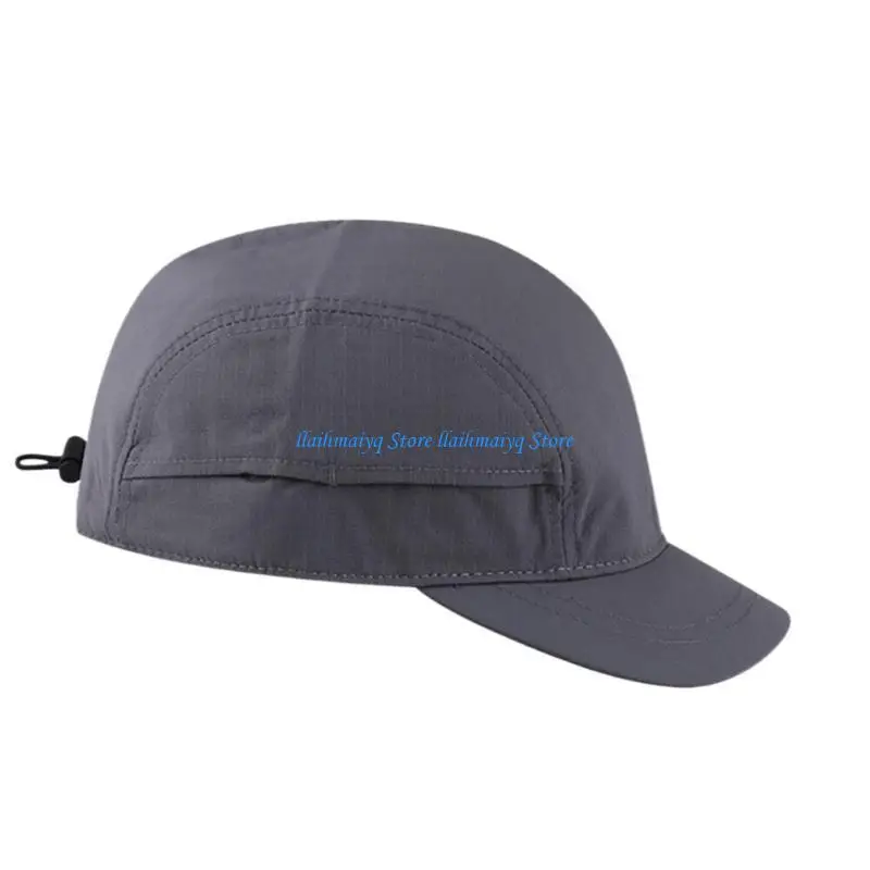 

573B Outdoor Sport Hat Hiking Baseball Hat Short Brim Sunshade Quick Drying Breathable Sun Hat Sports Hat for Unisex