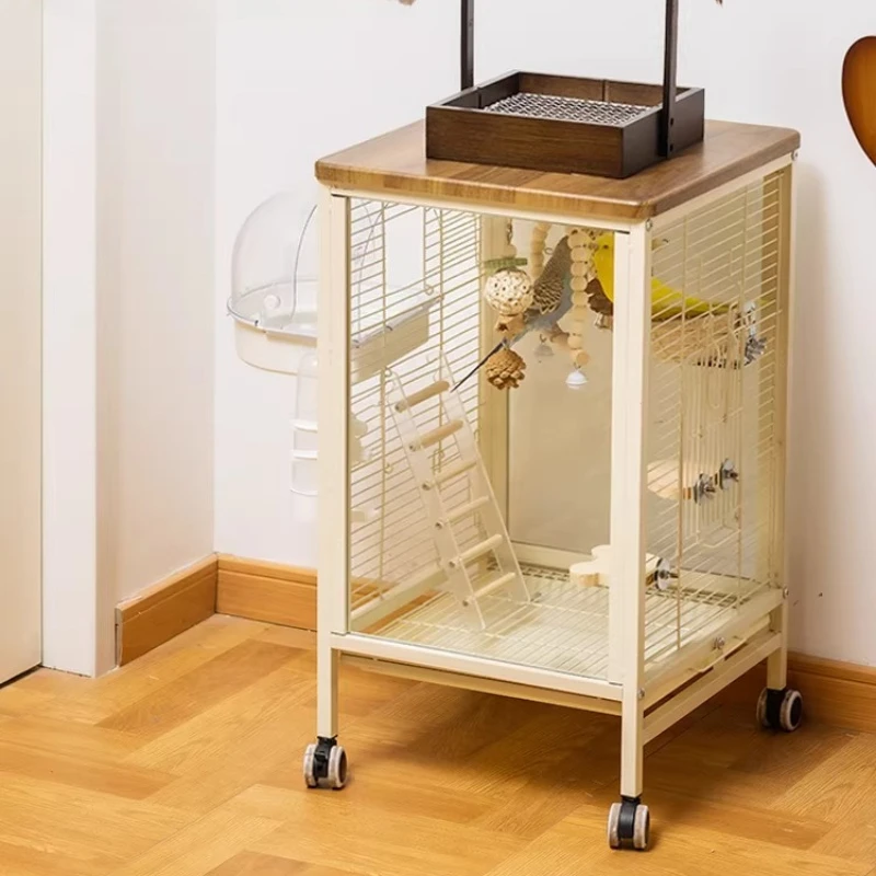 

Aviary Pigeon Bird Cages Accessories Quail Indoor Feeder Luxury Bird Cages With Stand Hammock Jaula Para Canarios Bird Supplies
