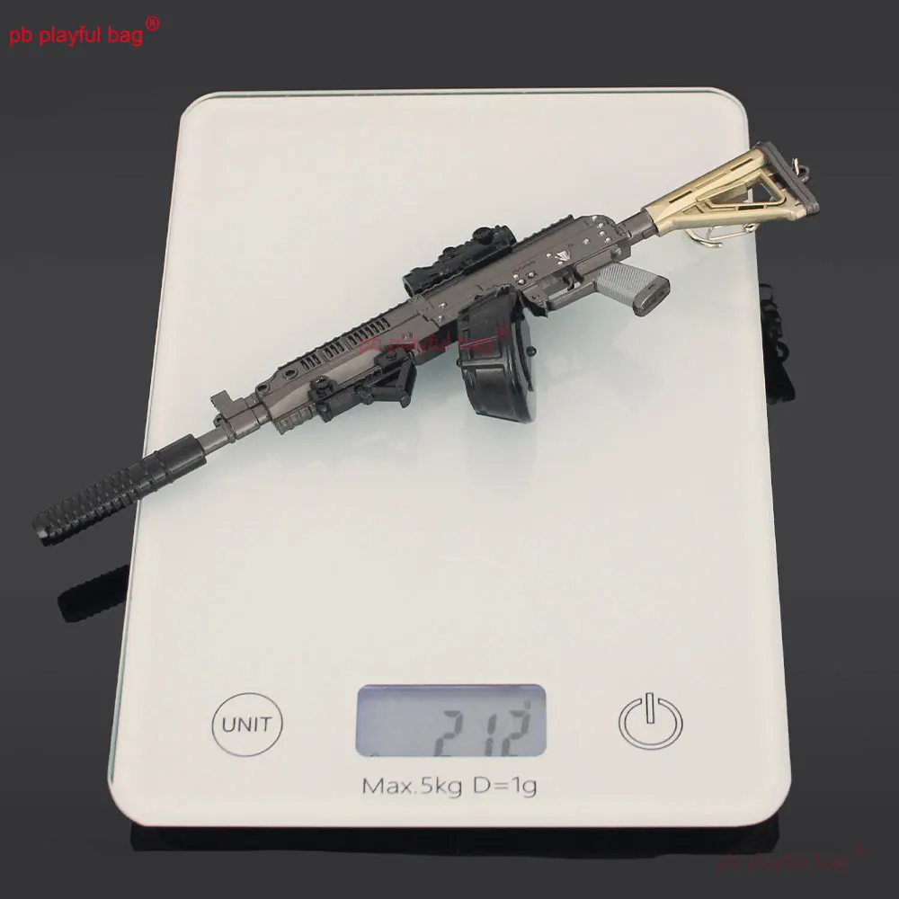 21cm RPK16 Model karabinu maszynowego brelok Mini metalowy pistolet zabawkowy figurka gra broń zbieraj dekoracje prezenty dla dzieci ZG374