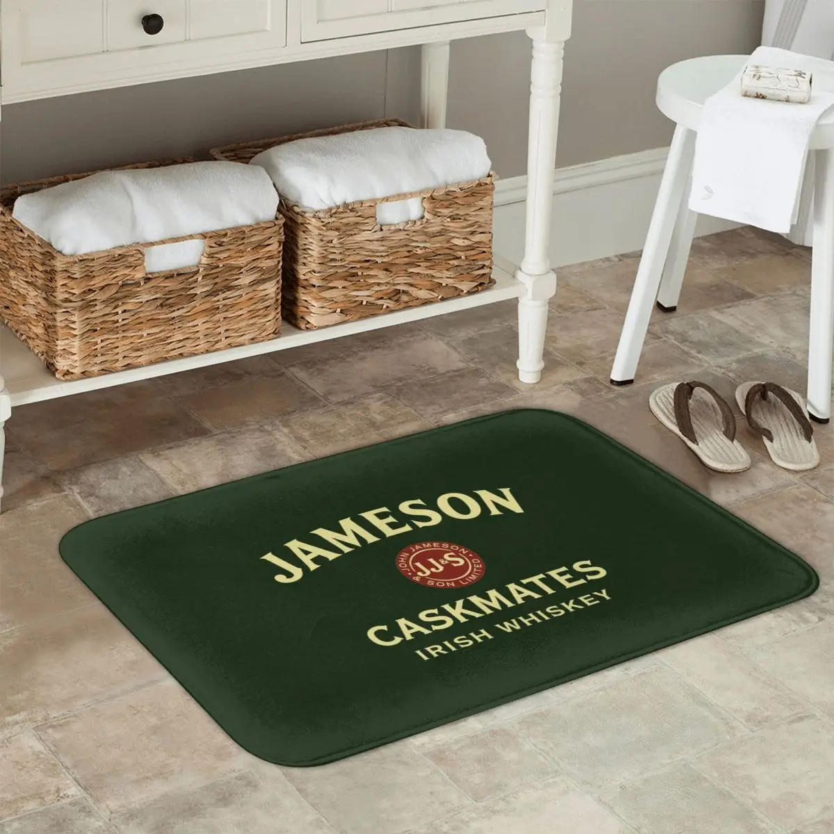 Rare Cask-The Jameson Anti-slip Doormat Floor Mat Dust-proo Carpet Rug for Kitchen Entrance Home Balcony Footpad Mats