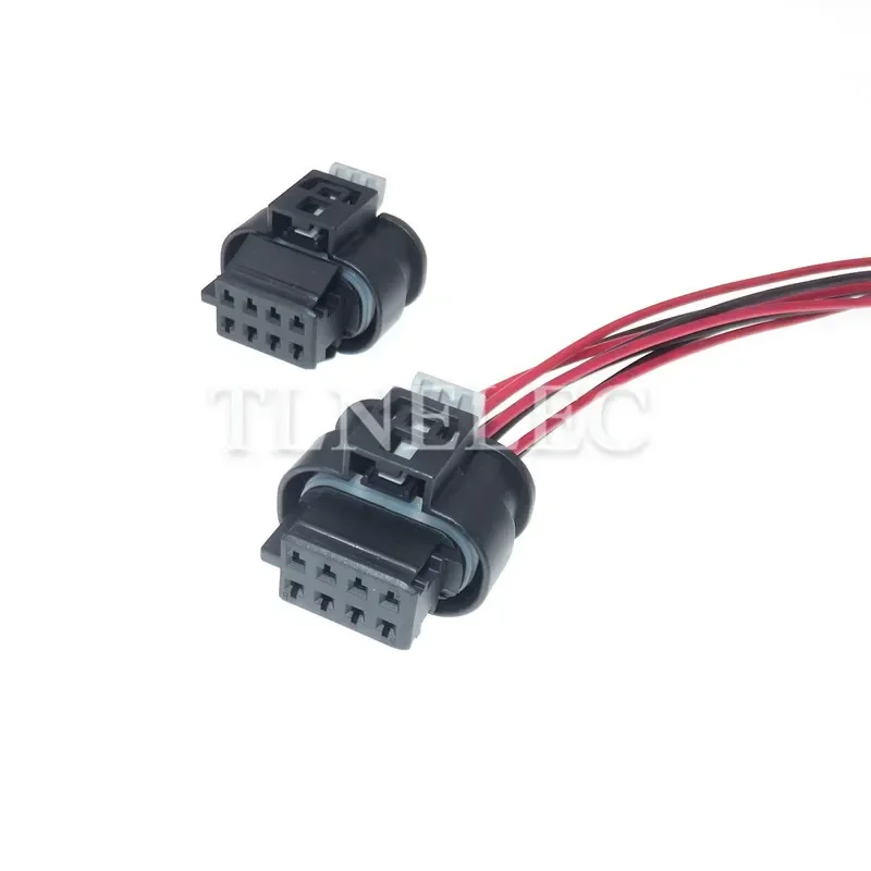 8 Pin Way Automotive Reversing Radar Cable Socket With Wires Oxygen Sensor Plug For Benz BWM Auto 805 031 541 805-031-541