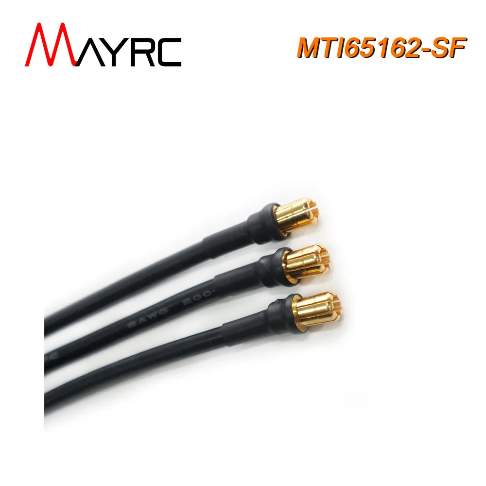 Mayrc มอเตอร์ไร้เซ็นเซอร์แบบไร้แปรงถ่าน65162 100KV กันน้ำได้อย่างเต็มที่สำหรับการเล่นกระดานโต้คลื่นแบบฟอยล์หุ่นยนต์ใต้น้ำ RC