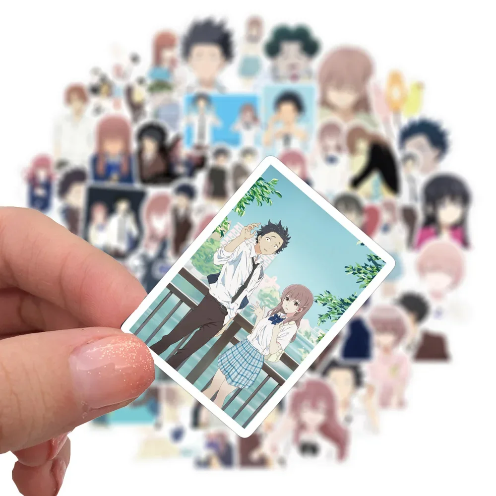 10/50pcs A Silent Voice Stickers for Snowboard Laptop Luggage Fridge DIY Styling Vinyl Home Decor Stickers Sticker 2024