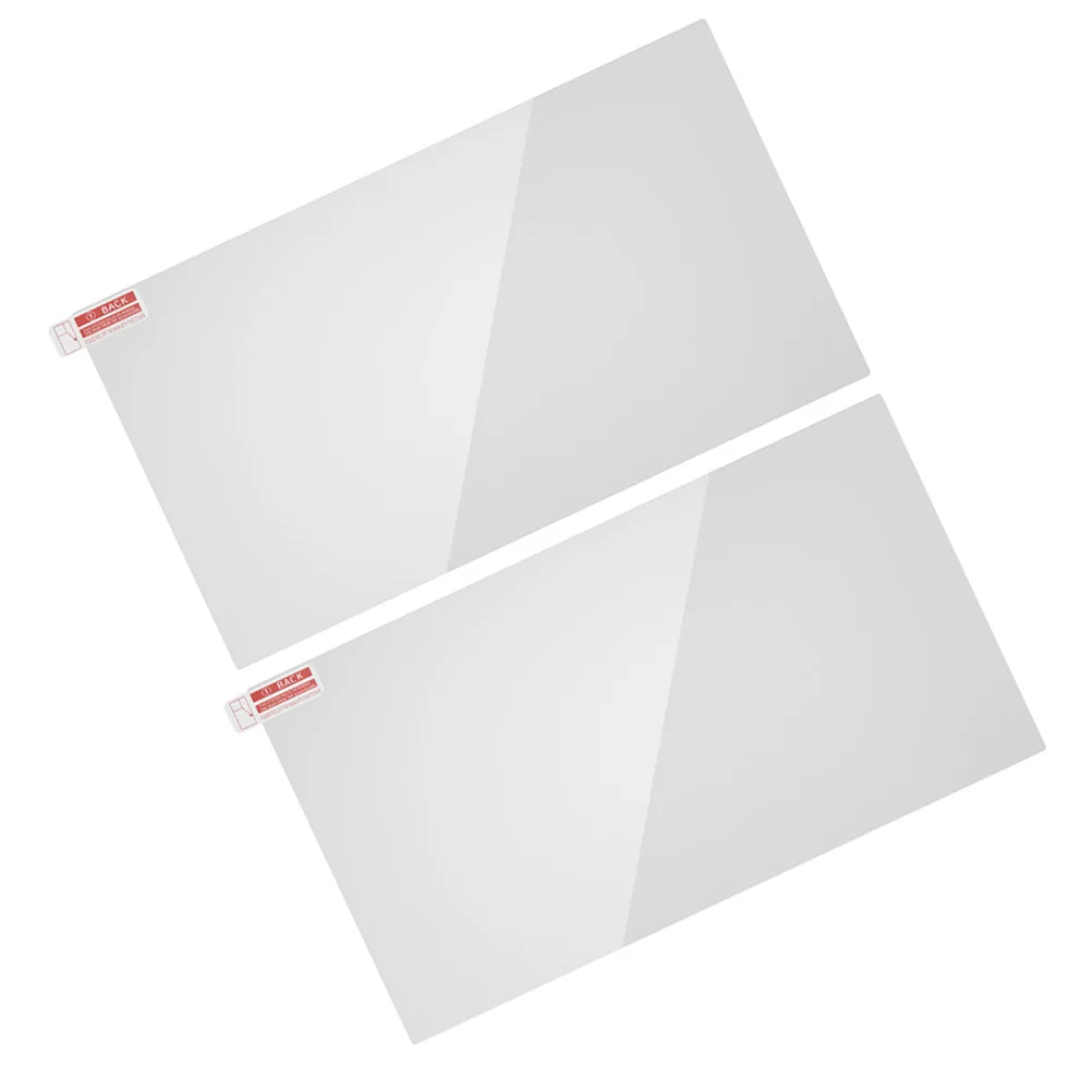 

2Pcs Tempered Glass Screen Protector Anti-fingerprint Clear Film for Game Console Seamless Touchscreen Sensitivity Scratch