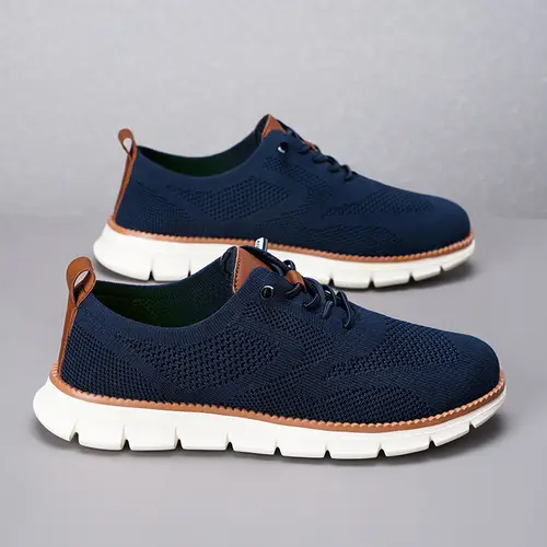 Men Casual Shoes Breeze Stylish Oxfords Fashion Formal Business Urban Breathable Shoes for Male Non Slip Dress Sneakers for Man - Image 9