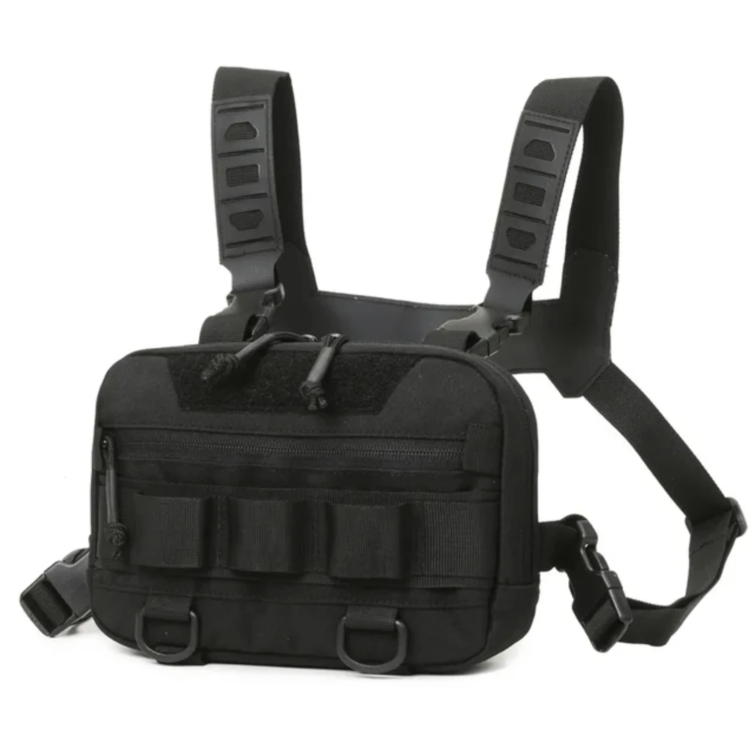 Tactical Chest  Backpack EDC Front Rig Pouch Vest Outdoor Camping Cycling Hiking Hunting Climbing Fishing Lure Fanny Pack