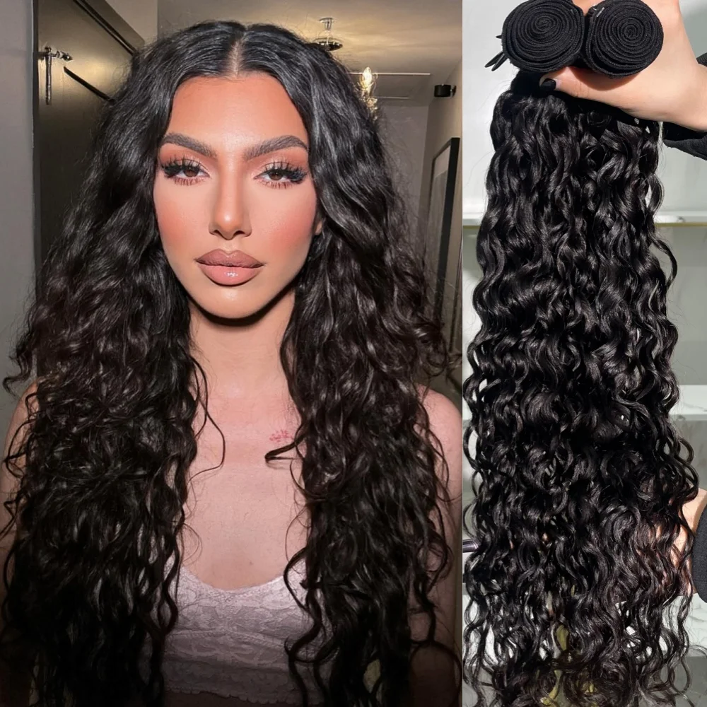 

12A Double Drawn Bundle 100% Virgin Human Hair Quality Ocean Wave Vietnamese Hair Extensions Millionaire Queen On Clearance Sale