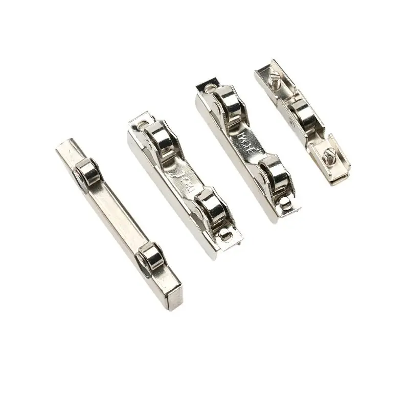 4PCS Cabinet Glass Door Pulley Cabinet Bookshelf 8MM Glass Sliding Door Wheel Counter Roller 5-6MM Glass Hardware Accessories
