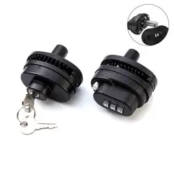 Anti-theft Security Lock UniversalMountain Bike Lock Black Password Key Lock Cycling Durables Safety Supplies