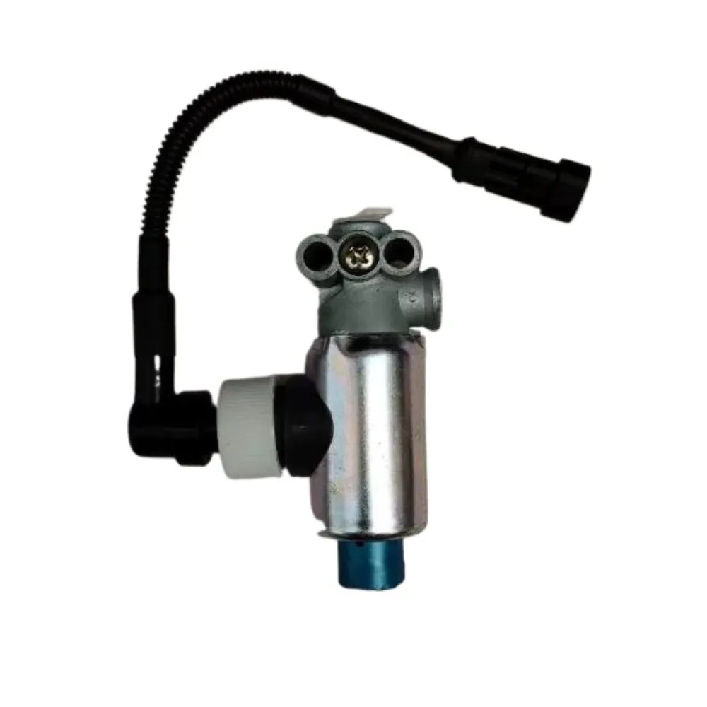 For Sany C8 Two-position Three-way Solenoid Valve Mixer Truck Dump High Low Gear Conversion Solenoid Air Brand New Genuine
