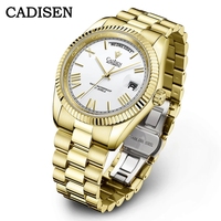 CADISEN C8185 2022 Classic Watch Date Men's Mechanical Japan Movement Sapphire Waterproof watches cadisen c8185 automatic watch