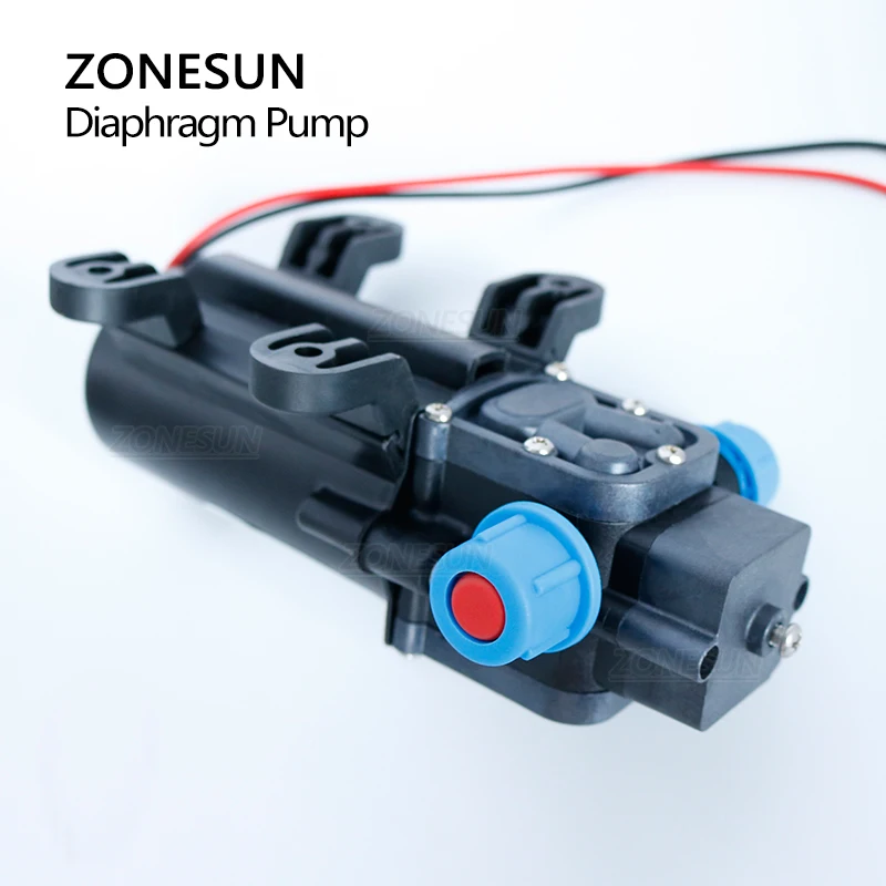Zonesun-充填機ダイアフラムポンプ,4l/min,40w/12v,付属品