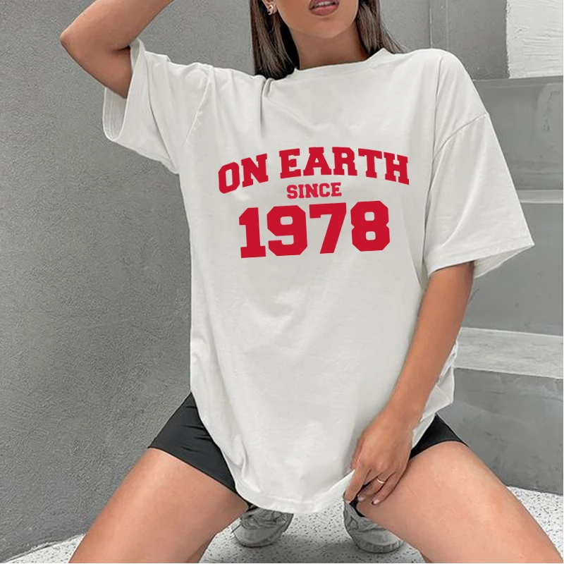 Aesthetic Summer T-Shirt Streetwear Harajuku Letter Graphic Cherry Print T-Shirt Vintage High Street Women 2000s Y2k Clothes