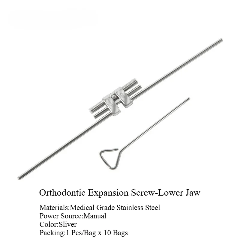 10 Pcs Hyrax Orthodontic Expansion Screw Lower