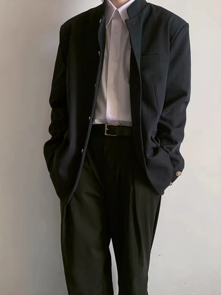 New Chinese Style Student Uniform Coat Jacket Set School Supply Sensation High School Cos Class Uniform Fashion Urban Casual ...
