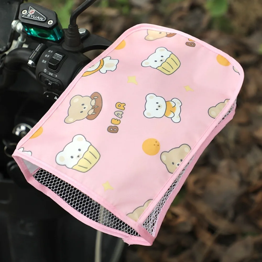 العالمي مركبة كهربية قفازات واقية من الشمس تنفس مقاوم للماء دراجة نارية المقود قفازات المضادة للأشعة فوق البنفسجية لطيف الدب