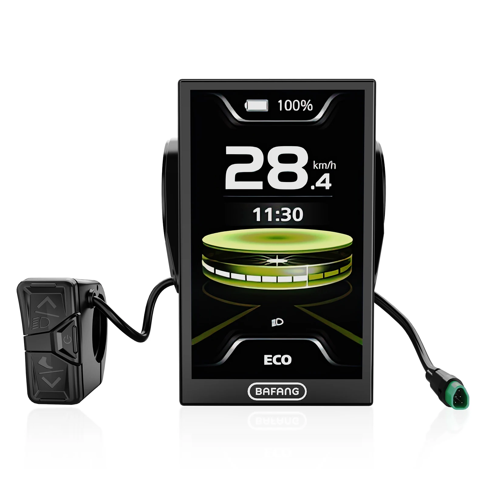 BAFANG DPC010 Ebike affichage 4 "écran TFT IP66 étanche rétro-éclairage automatique Ebike compteur de vitesse et ordinateur avec chargeur type-c