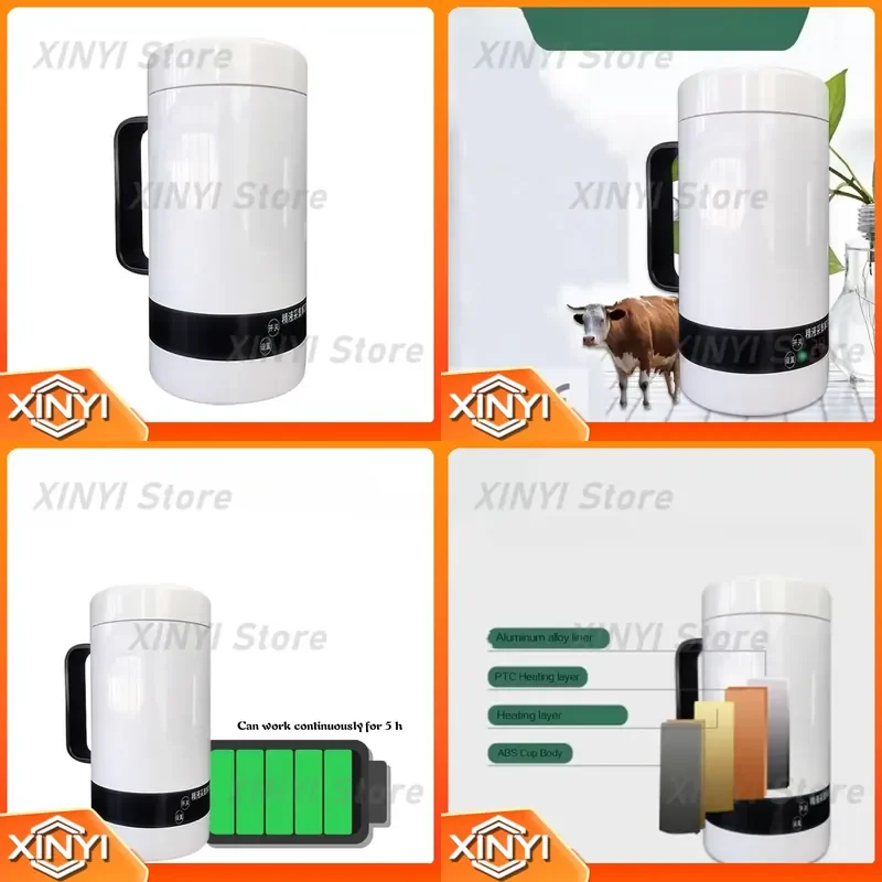 Hot Sale 600ML Veterinary Instrument Frozen Animal Sperm Thawing Cup Artificial Insemination Sperm Collection Thermos Cup