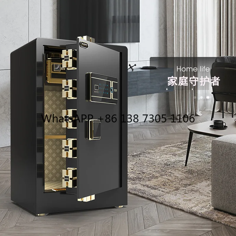 

Маленький сейф для дома и офиса Freshman Safe, с кодовым замком на 10 000, отпечатком пальца, защитой от кражи, для хранения, прикроватный, невидимый шкафчик