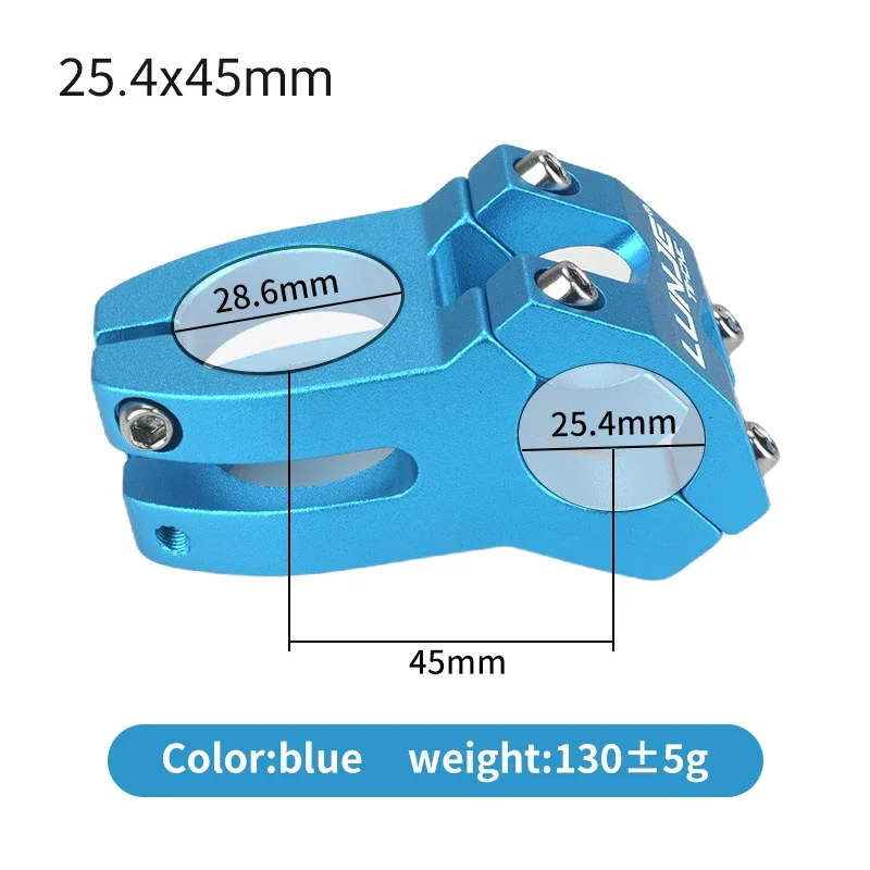 

MTB Stem CNC Short Handlebar Prower 31.8mm Aluminum Alloy High-Strength Bicycle Bridge Cycling Parts Road Bike Mountain Stem