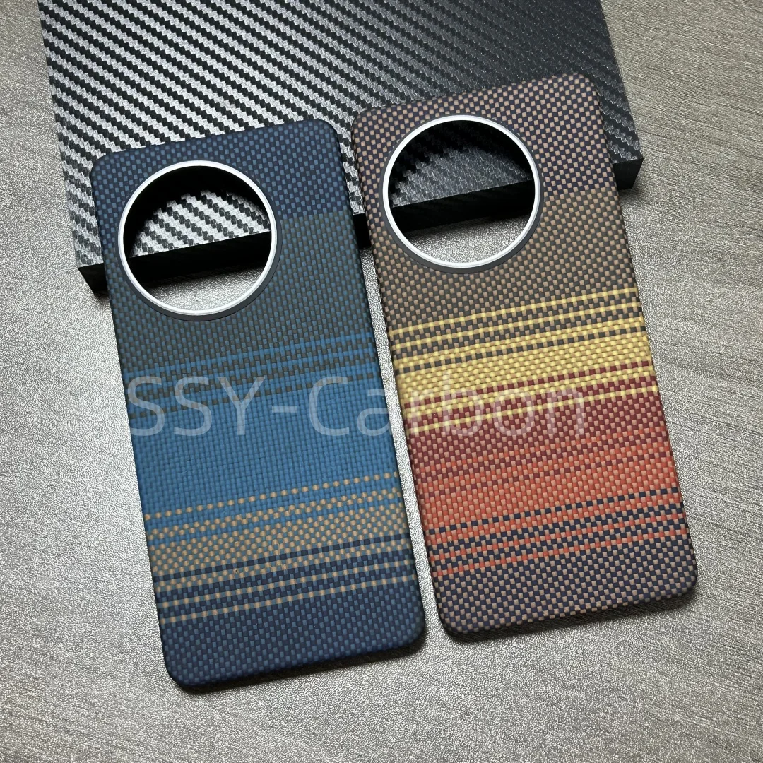 

Magnetic Kevlar Case for Oneplus 13R Carbon case Shockproof Ultra Thin MagSafe Compatible Military Grade Anti-Yellowing Cover