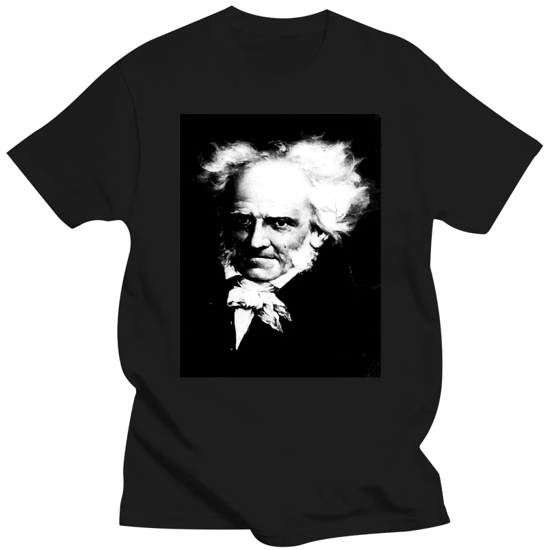 Schopenhauer t shirt existentialist philosophy