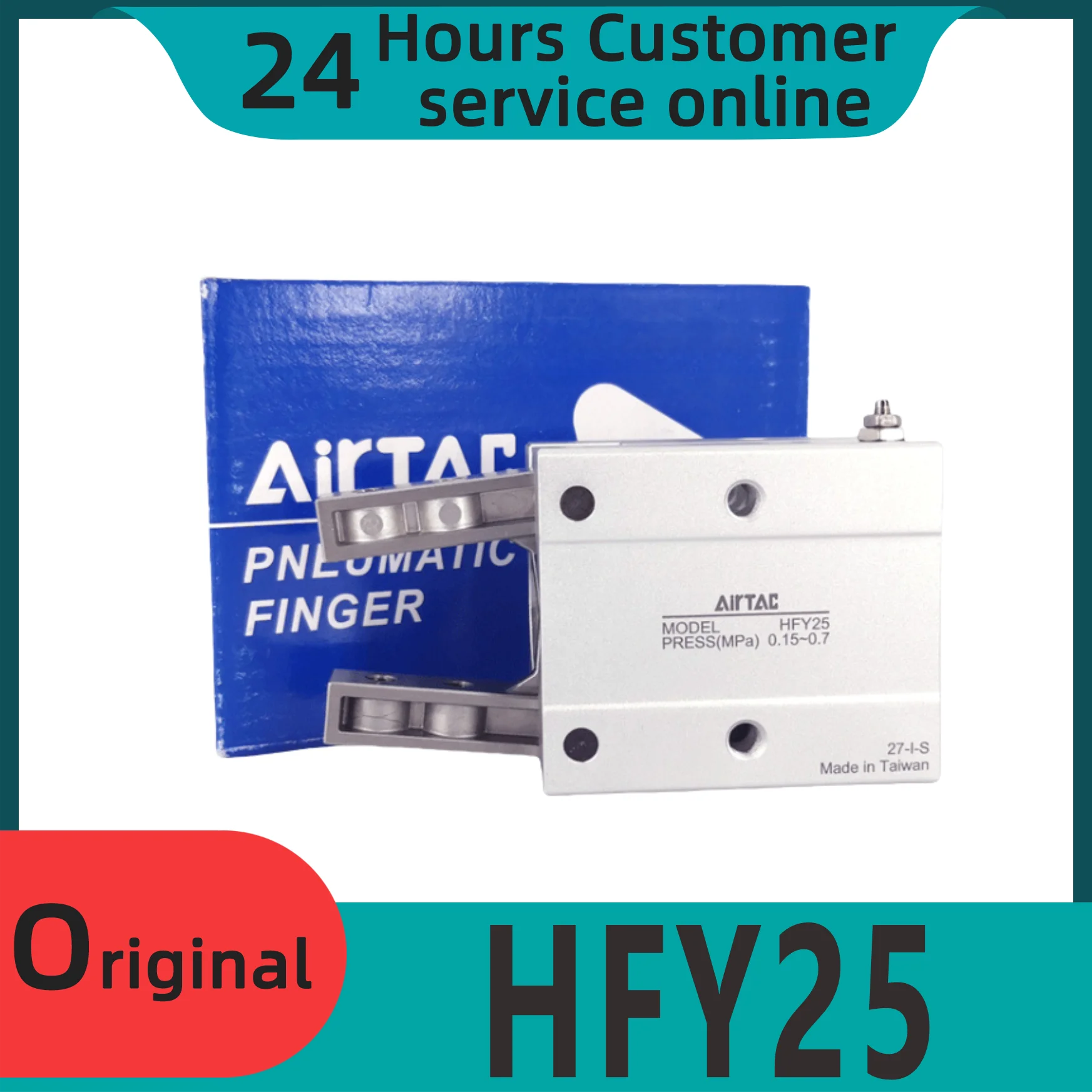 

Совершенно новый оригинальный пневматический палец параллельный цилиндр HFY25 HFY6 HFY10 HFY16 HFY20 HFY32