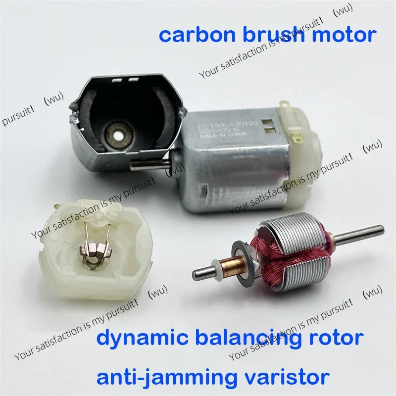 FC130SA-20120 Carbon brush motor, DC 3.7/5/6V 17000 rpm, suitable for remote control toy cars and boats