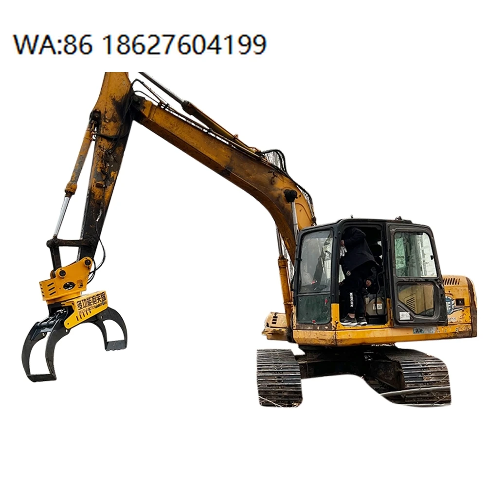 GS500 Excavator Crane Mounted Hydraulic Grapple Saw Wood Cutting Forestry Machinery Parts