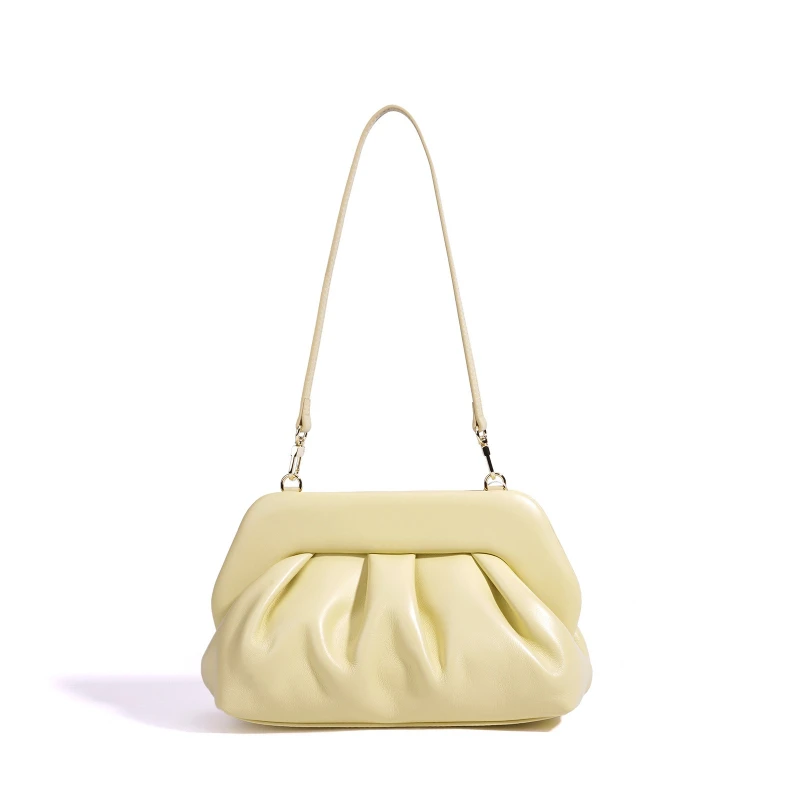 

Jonlily Women Genuine Leather Shouldr Bag Female Fashion Handbag Totes Casual Crossbody Bag Small Purse Underarm Bag -KG2349