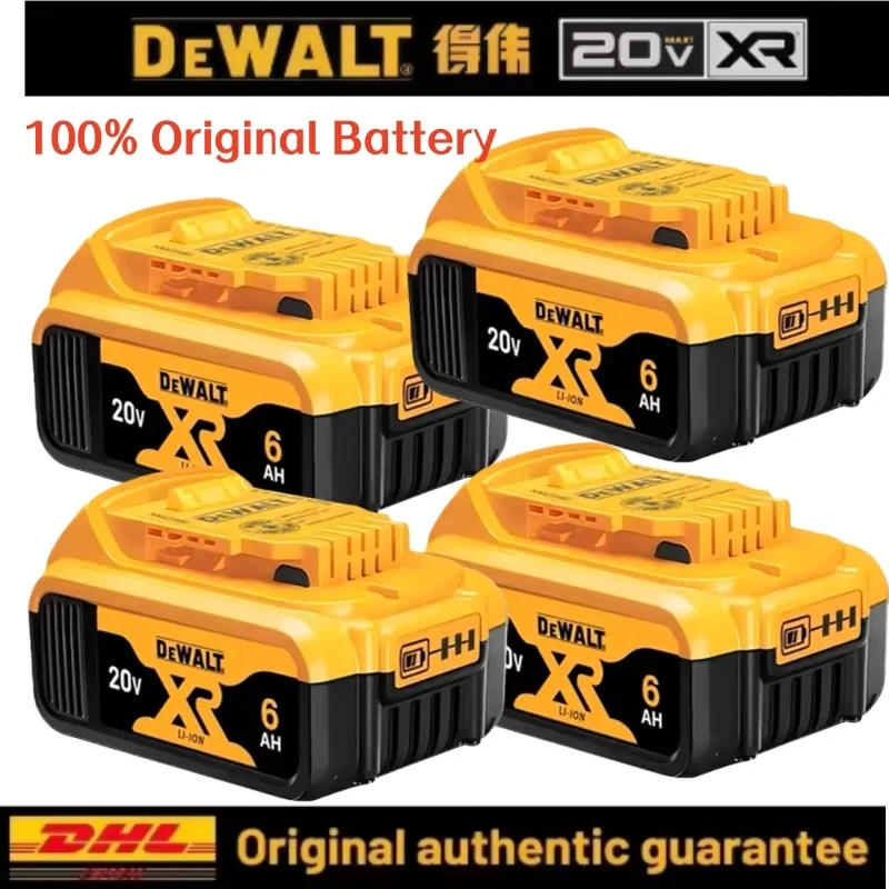 DeWALT 100% Original Battery 20V/60V 9000mAh MAX FlexVolt for DCB200 DCB205 DCB206 DCB209 DCB182 Power Tool Battery Air Transpor