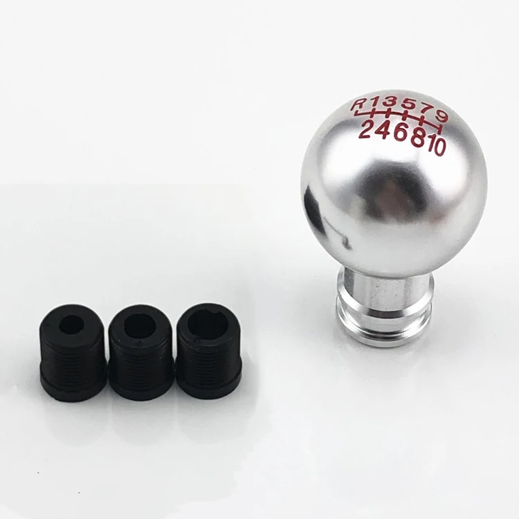 Universal 5/6/10 Speed Car Aluminum Manual Gear Shift Knob Stick Manual Transmission Gearstick Lever Shifter Knob