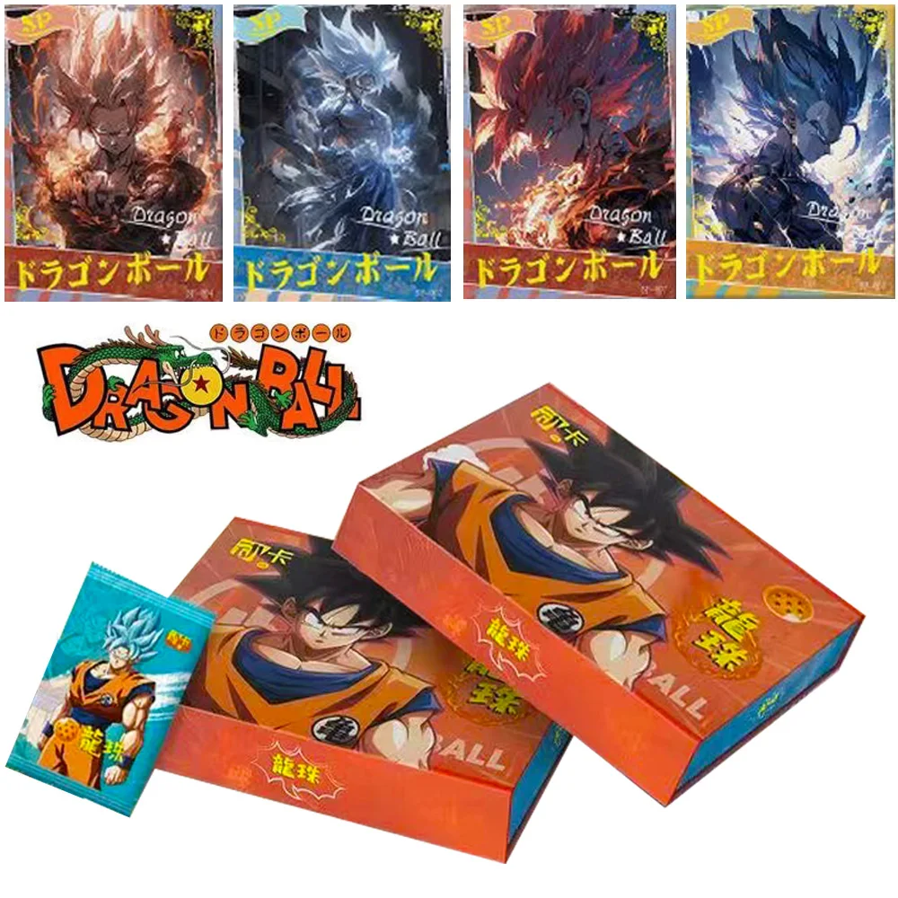 

New Dragon Ball Collection Card Son Goku Limited Cards Rare Flash Cards Anime Characters Collection Card Children's Toy Gift