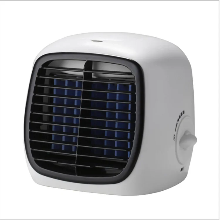 USB Mini Cooler Fan Portable Desktop  Humidification Cooling Office Household Refrigeration Water Cooling Small Air Conditioning