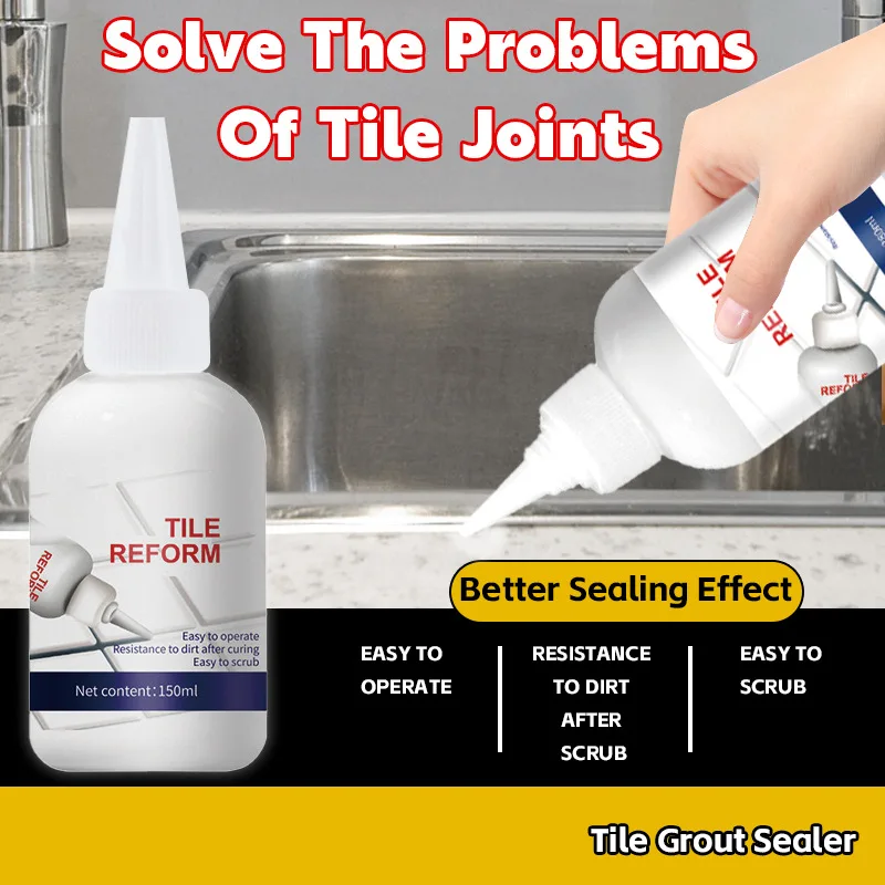 

150ML Tile Gap Refill Beauty Seam Waterproof Agent Grouting Fill Tile Glue Sealer Repair Ceramic Glue Floor Gap Fill In Agent