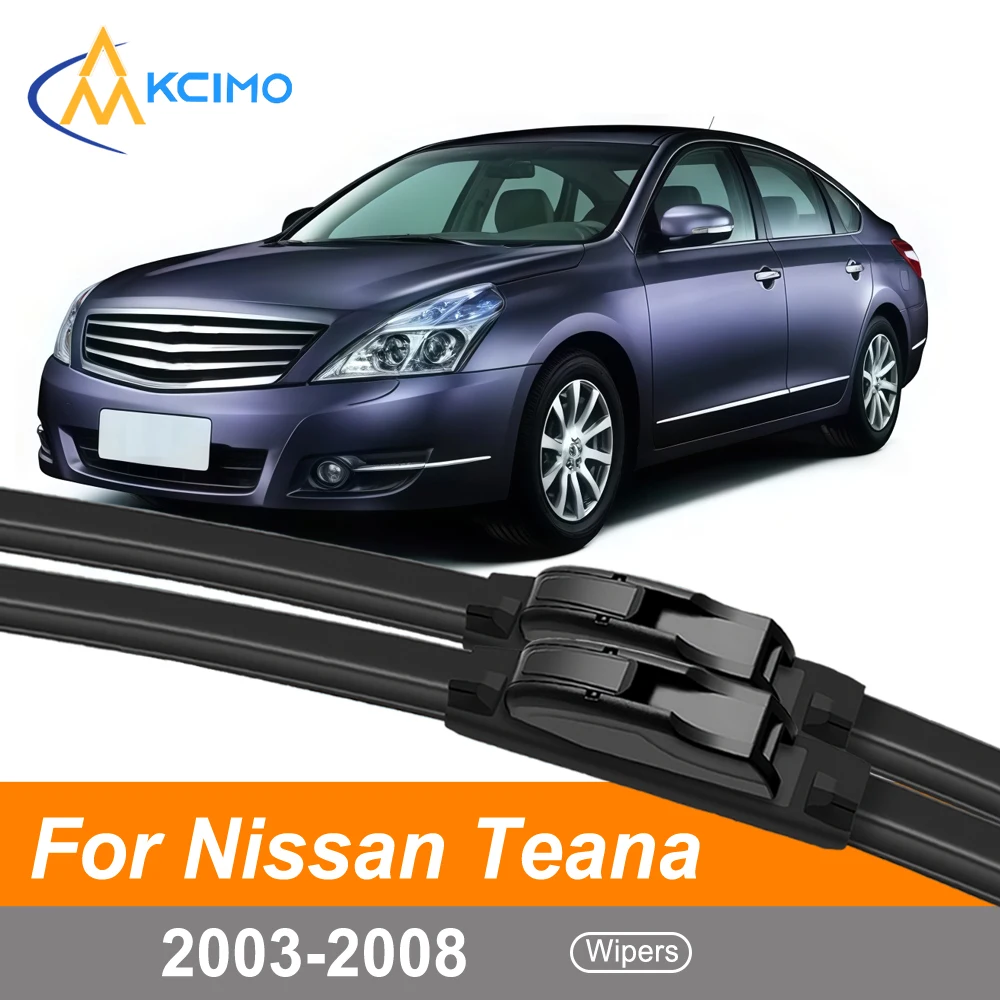 

Windshield Wiper Blades Set For Nissan Teana J31 2003-2008 Durable All-Weather Performance Front (Driver & Passenger Side)