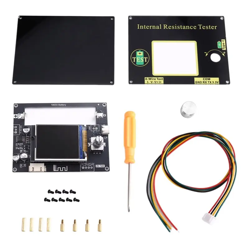DTB7 Battery Voltage Internal Resistance Tester AC 4-Wire Method High Accuracy Bluetooth App for 18650