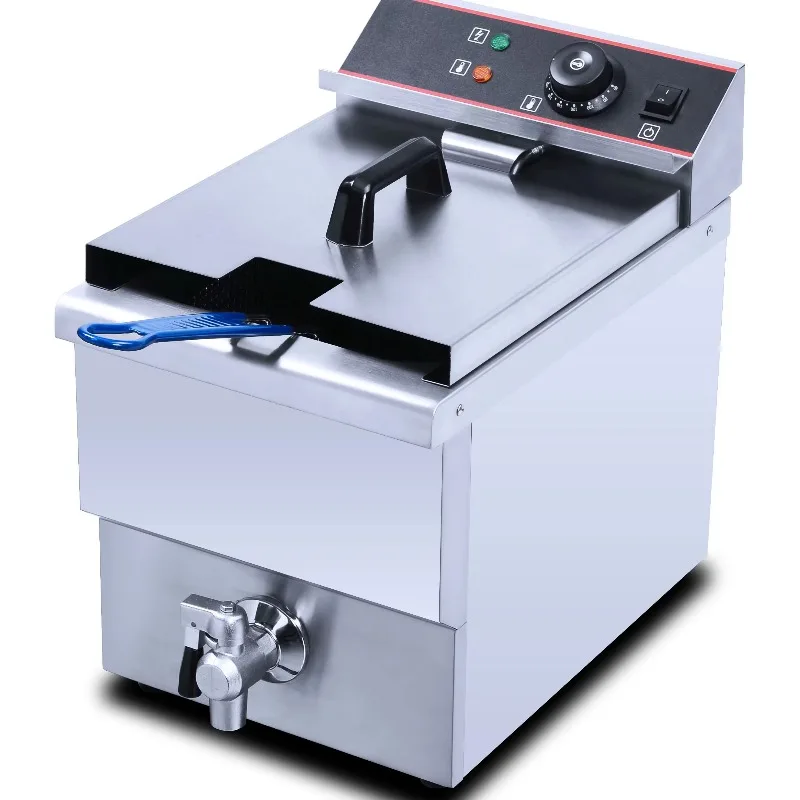 2025 Chinese Popular Sale Deep Fryer Electric Deep Fryers Commercial Stainless Steel Multifunctional Deep Fryer Machine