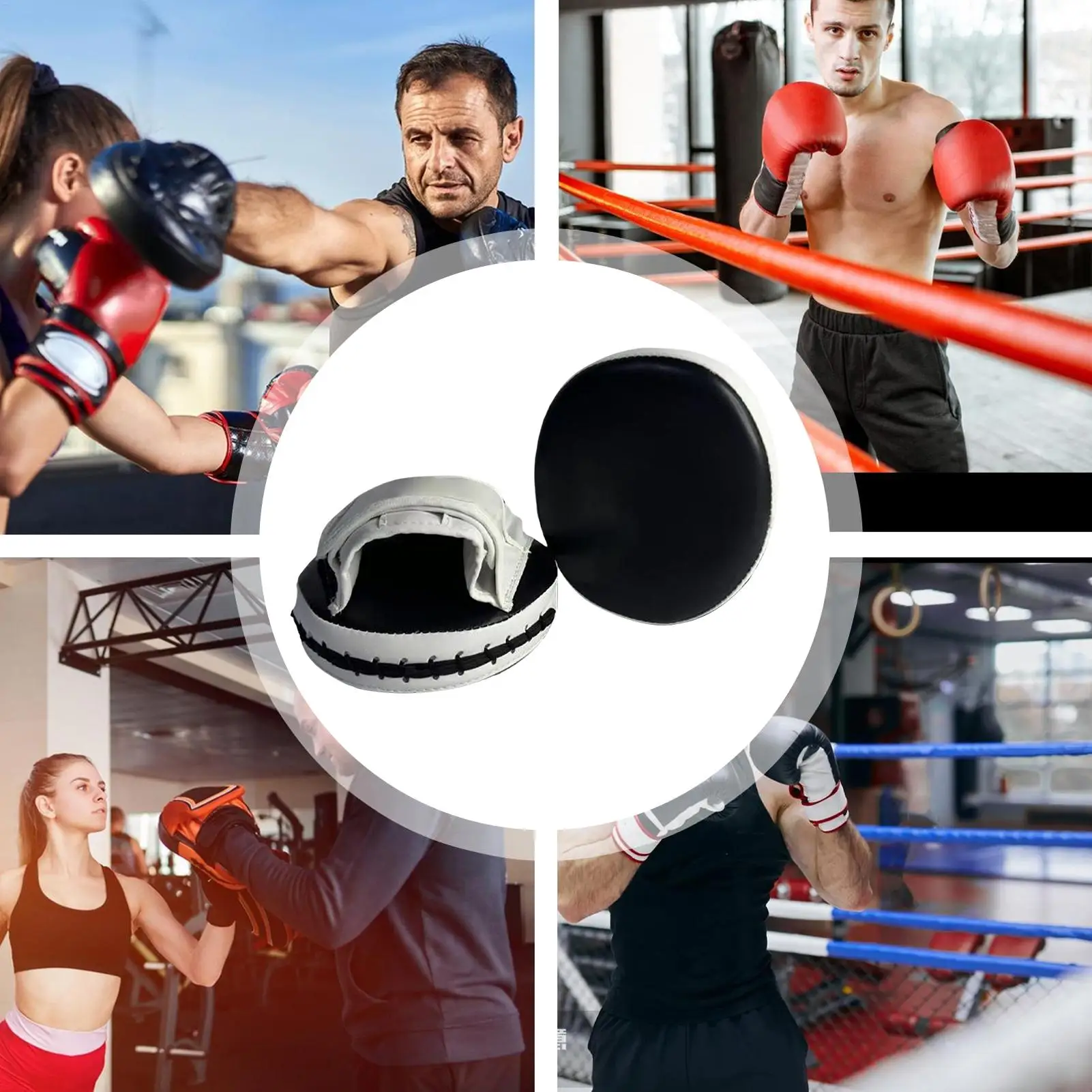 اللكم قفازات عدم الانزلاق فنون الدفاع عن النفس سترايك درع لكمة قفازات للأطفال الرجال النساء المهنية المقاتلين اللياقة البدنية المتحمسين #4